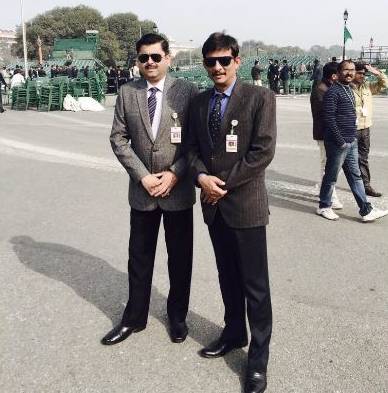 Caption: Mangesh, Officially the end of Republic day festivities. (Photo: Twitter)