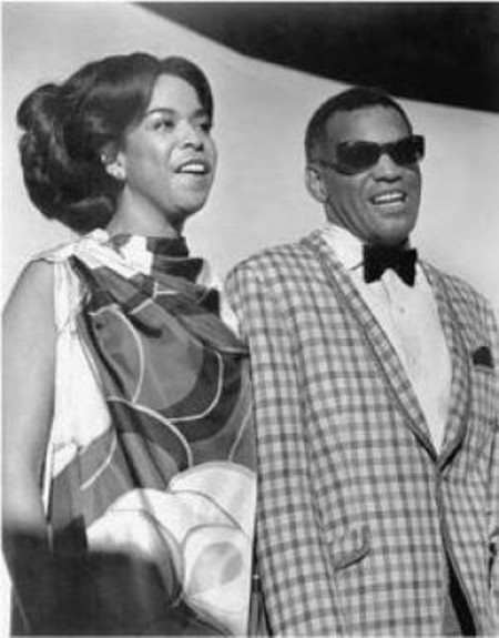 Della Beatrice Howard Robinson and Ray Charles.
