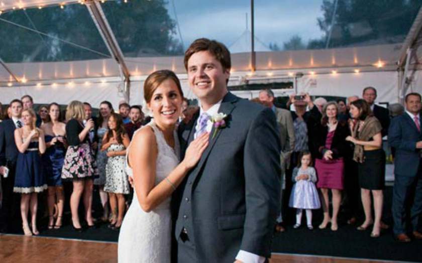 Hallie Jackson's daughter's mother is married to Frank Thorpe?